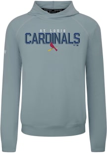 Levelwear St Louis Cardinals Grey Mandate Carve Long Sleeve T Shirt