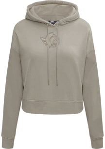 Pro Standard Ottawa Senators Womens Brown Neutral Hooded Sweatshirt