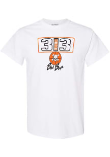 Detroit Pistons White Bad Boys Short Sleeve T Shirt