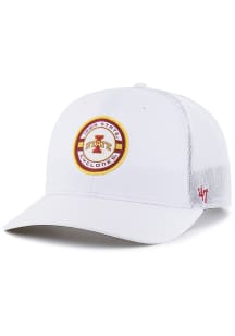 47 Iowa State Cyclones Brrr Strand Trucker Adjustable Hat - White