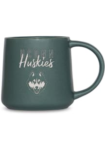 UConn Huskies Sage Taper Ceramic Mug - Green