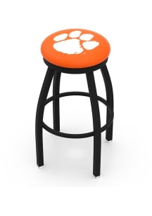 Clemson Tigers Black Pub Stool - Black