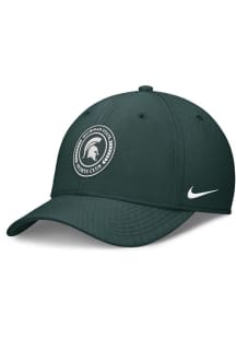 Nike Michigan State Spartans Mens Green Country Club Swooshflex Flex Hat