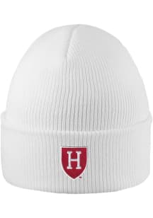 LogoFit Harvard Crimson White North Pole Mens Knit Hat