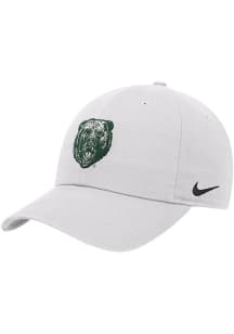 Nike Baylor Bears Baylor Throwback Growling Bear Club Cap Adjustable Hat - White