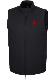 Antigua Indiana Hoosiers Mens Black Rally Sleeveless Jacket
