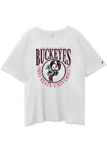 Ohio State Buckeyes Womens White Intramural Short Sleeve T-Shirt