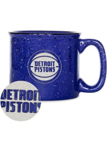 Detroit Pistons Campfire Ceramic Mug - Blue