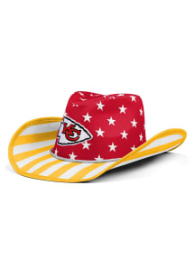 Forever Collectibles Kansas City Chiefs Red Americana Cowboy Mens Cowboy Hat