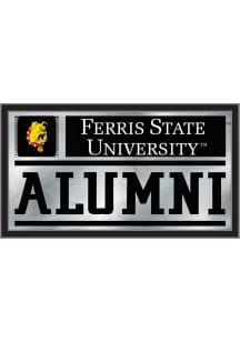 Ferris State Bulldogs Alumni Hanging Back Bar Mirror