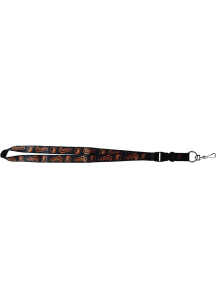 Baltimore Orioles Team Logo Lanyard - Black