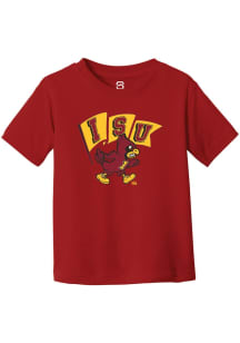 Summit Sportswear Iowa State Cyclones Toddler Cardinal Vault Short Sleeve T-Shirt