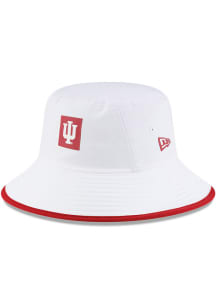 New Era Indiana Hoosiers Crimson Digitech Drawstring Mens Bucket Hat