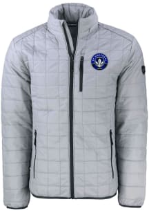 Cutter and Buck Montreal Impact Mens Grey Rainier PrimaLoft Medium Weight Jacket