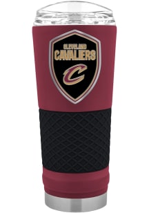 Cleveland Cavaliers 24oz Draft Metal Emblem Stainless Steel Tumbler - Maroon