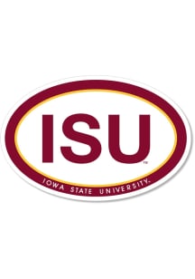 Iowa State Cyclones Euro ISU Magnet