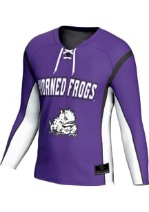 ProSphere  TCU Horned Frogs Mens Purple Rival Hockey Jersey