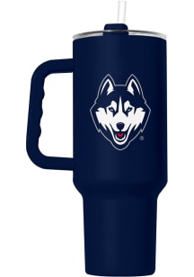Logo Brands UConn Huskies Flipside Native 40 oz Stainless Steel Tumbler - Navy Blue