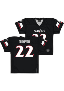 Jonathan Thompson  Campus Ink Cincinnati Bearcats Black NIL Football Jersey