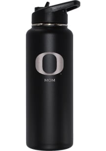 Oregon Ducks Mom 34oz Stainless Steel Bottle - Black