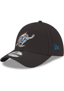 New Era Washington Wizards Mens Black Team Classic 39THIRTY Flex Hat