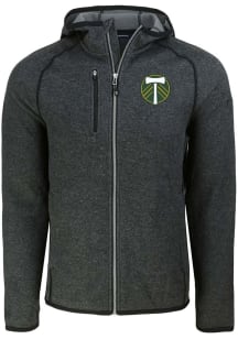 Cutter and Buck Portland Timbers Mens Charcoal Mainsail Light Weight Jacket
