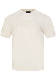 Zion Williamson New Orleans Pelicans White Netural Player Mash Up Short Sleeve Fashion Player T Sh..