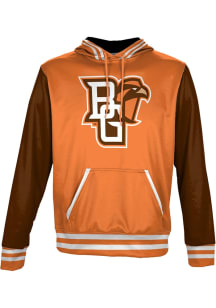ProSphere Bowling Green Falcons Youth Orange Letterman Long Sleeve Hoodie