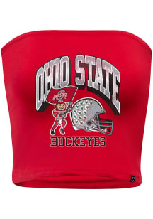 Hype and Vice Ohio State Buckeyes Womens Red Tube Tank Top