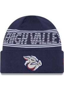 New Era Lehigh Valley Ironpigs Navy Blue 2026 MiLB Sport Cuff Mens Knit Hat