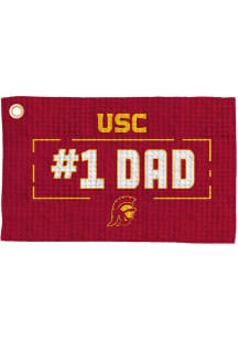 USC Trojans #1 Dad Waffle Golf Towel