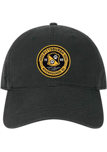 Pittsburgh Riverhounds SC EZA Relaxed Adjustable Hat - Black