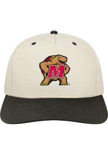 Legacy Maryland Terrapins Heritage Adjustable Adjustable Hat - Beige