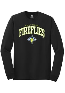 Summit Sportswear Columbia Fireflies Black Arch Mascot Long Sleeve T Shirt