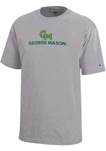 Champion George Mason University Youth Grey Core Short Sleeve T-Shirt