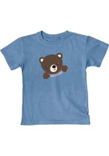 Blue 84 Michigan Toddler Blue Bear Short Sleeve T-Shirt