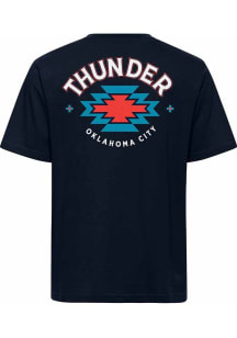 Oklahoma City Thunder Navy Blue 2025 City Edition Duke Short Sleeve Fashion T Shirt