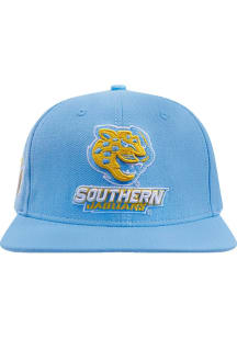 Pro Standard Southern University Jaguars Light Blue Classic Wool Mens Snapback Hat
