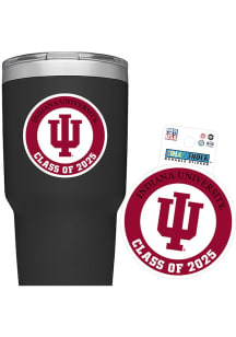 Indiana Hoosiers Class of 2025 Durable Stickers - Red