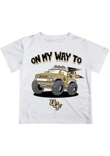 Vive La Fete UCF Knights Youth White On My Way Short Sleeve T-Shirt