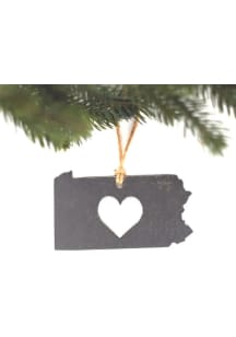 Pennsylvania State Heart Ornament