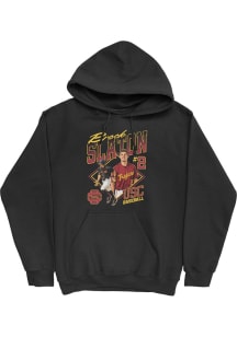 Brock Slaton Campus Ink USC Trojans Youth Illustrated Long Sleeve Player Hoodie Black