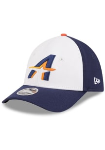 New Era Houston Astros White Jr Side Patch City Connect 39THIRTY M-Crown A-Frame Youth Flex Hat
