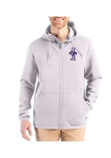 Cutter and Buck K-State Wildcats Mens Grey Epic Comfort Full Zip Light Weight Jacket