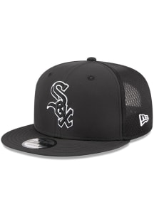 New Era Chicago White Sox Black 2026 MLB Batting Practice Fan Pack 9FIFTY Mens Snapback Hat