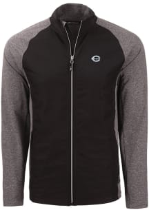 Cutter and Buck Cincinnati Reds Mens Black Mono Adapt Eco Medium Weight Jacket