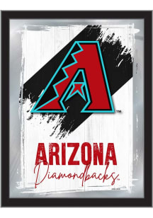 Arizona Diamondbacks Paint Brush Hanging Back Bar Mirror