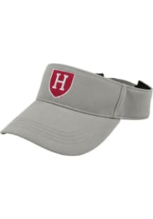 LogoFit Harvard Crimson Mens Ash Slice Adjustable Visor