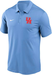 Nike Houston Cougars Mens Light Blue Victory Short Sleeve Polo