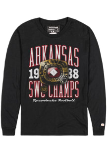 Homefield Arkansas Razorbacks Black Football 1988 SEC Champions Long Sleeve T Shirt